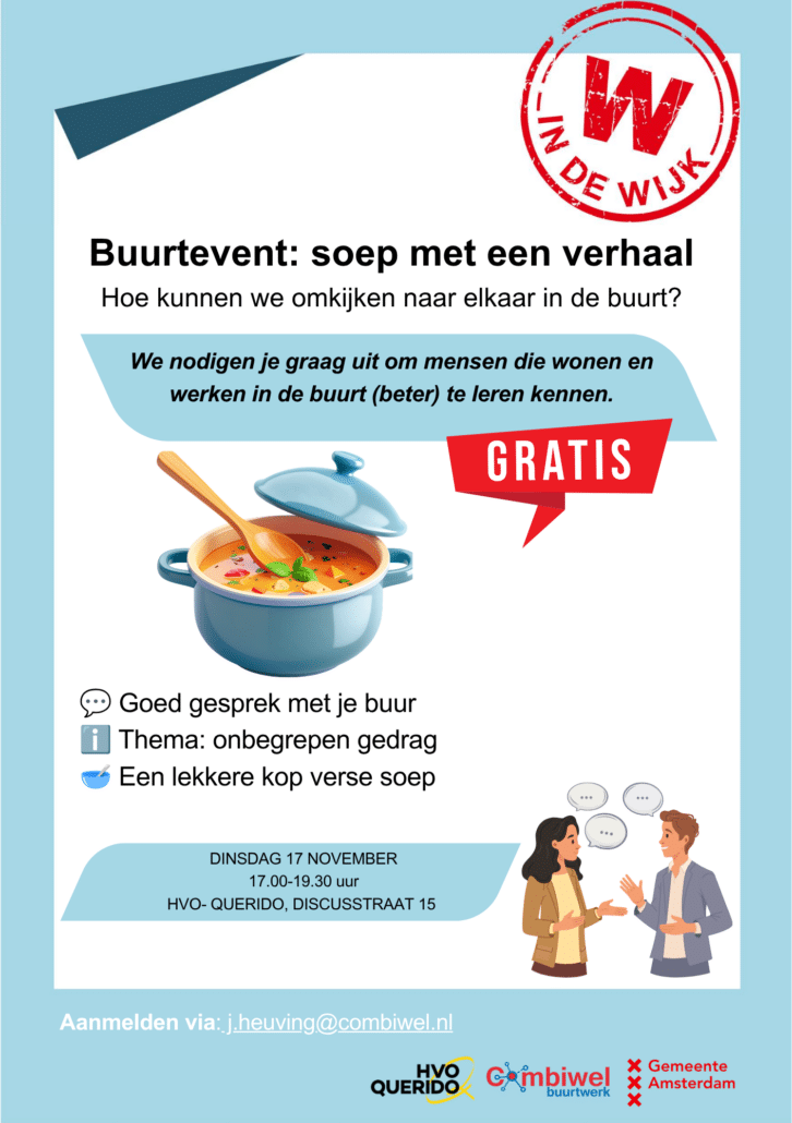 Flyer Buurtevent soep met een verhaal (nov)