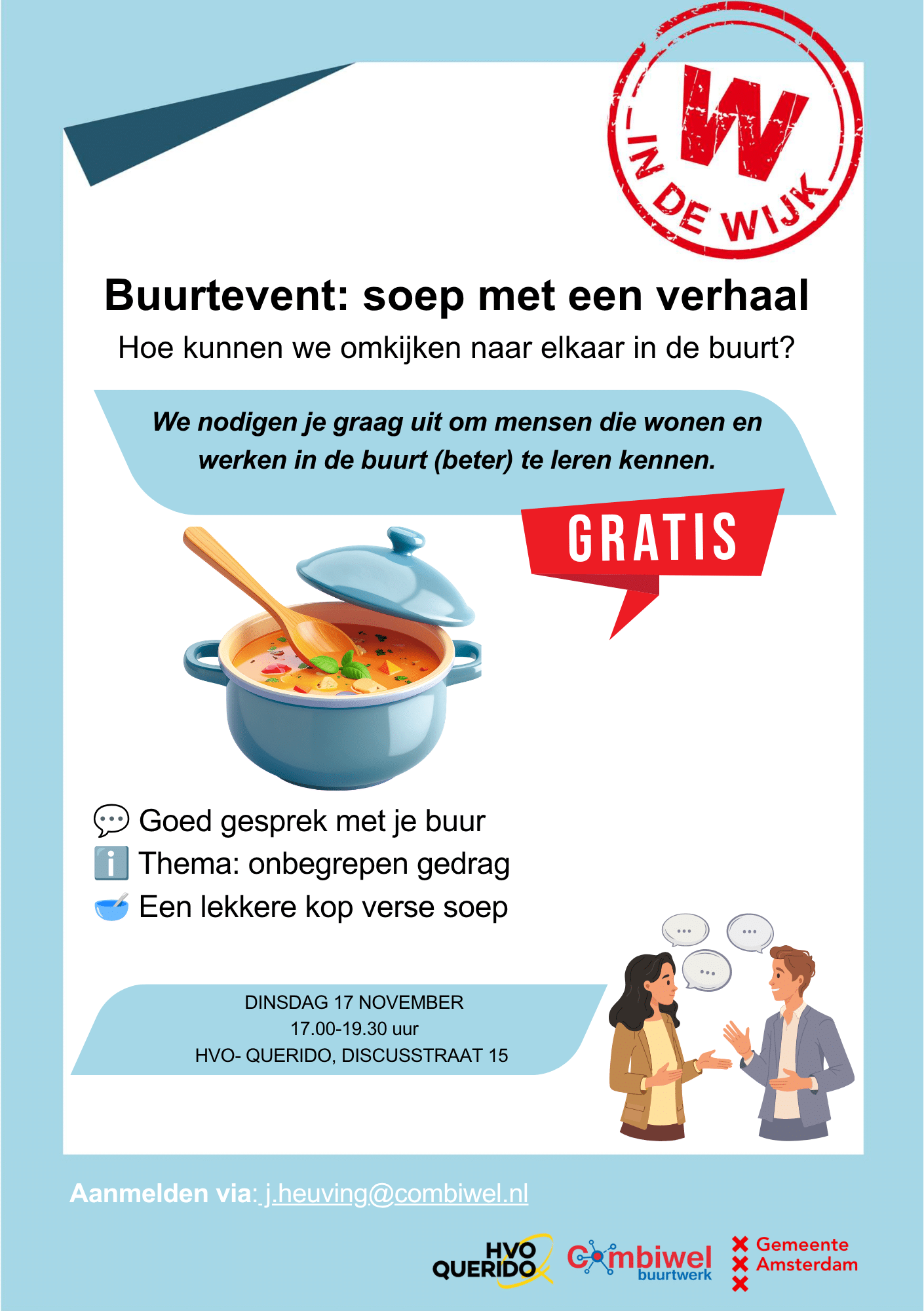 Flyer Buurtevent soep met een verhaal (nov)